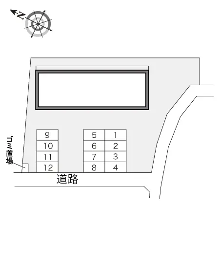 ★手数料０円★静岡市清水区平川地　月極駐車場（LP）